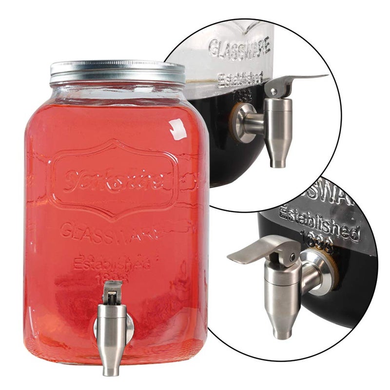 MUGLIO Stainless Steel Beverage Water Drink Dispenser Durable Replacement Push Style Spigot Faucet Food Grade Polished Finished - Image 3